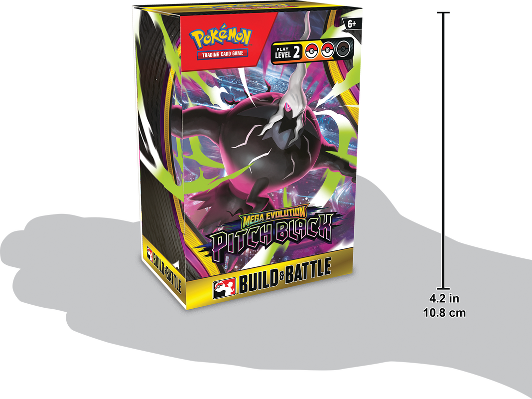 Pitch Black Build & Battle Box – Inglés – contenido