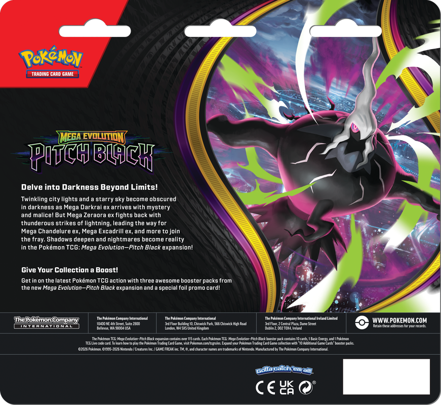 Pitch Black 3-Pack Blister – Español – reverso