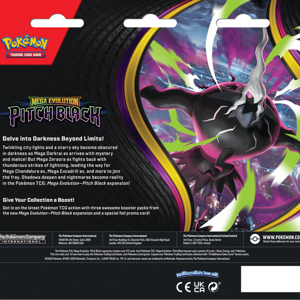 Pitch Black 3-Pack Blister – Español – reverso