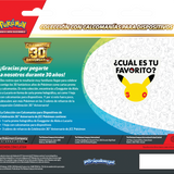 30th Celebration Tech Sticker Collection – español – Alolan Exeggutor reverso