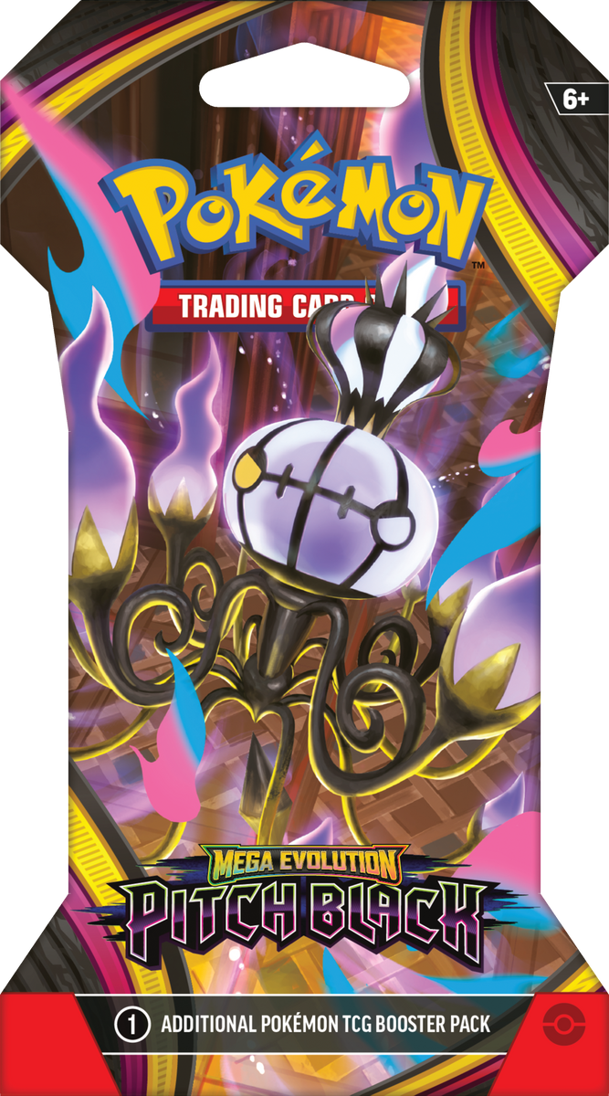 Pitch Black Sleeved Booster INGLÉS