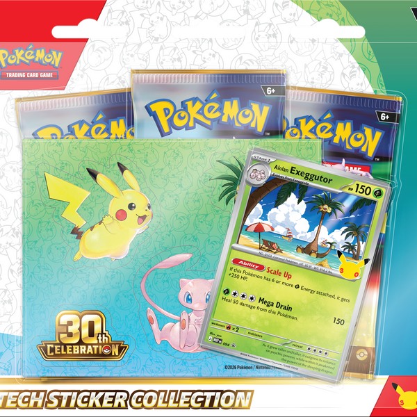 30th Celebration Tech Sticker Collection