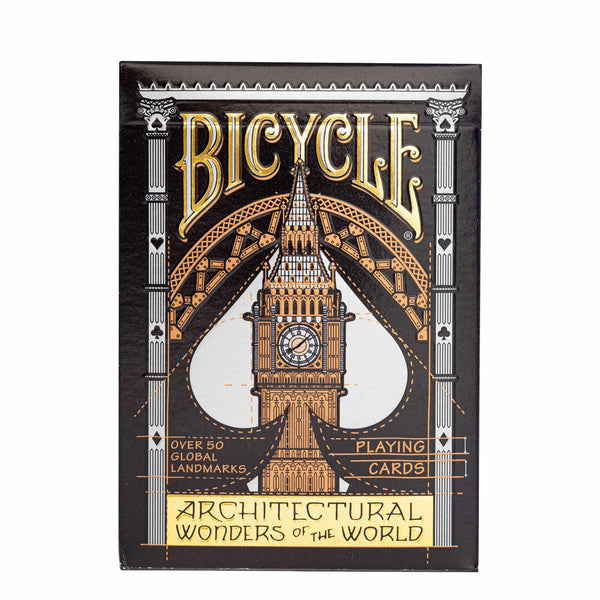 Naipes Bicycle Creatives - Architectual Wonders of the World