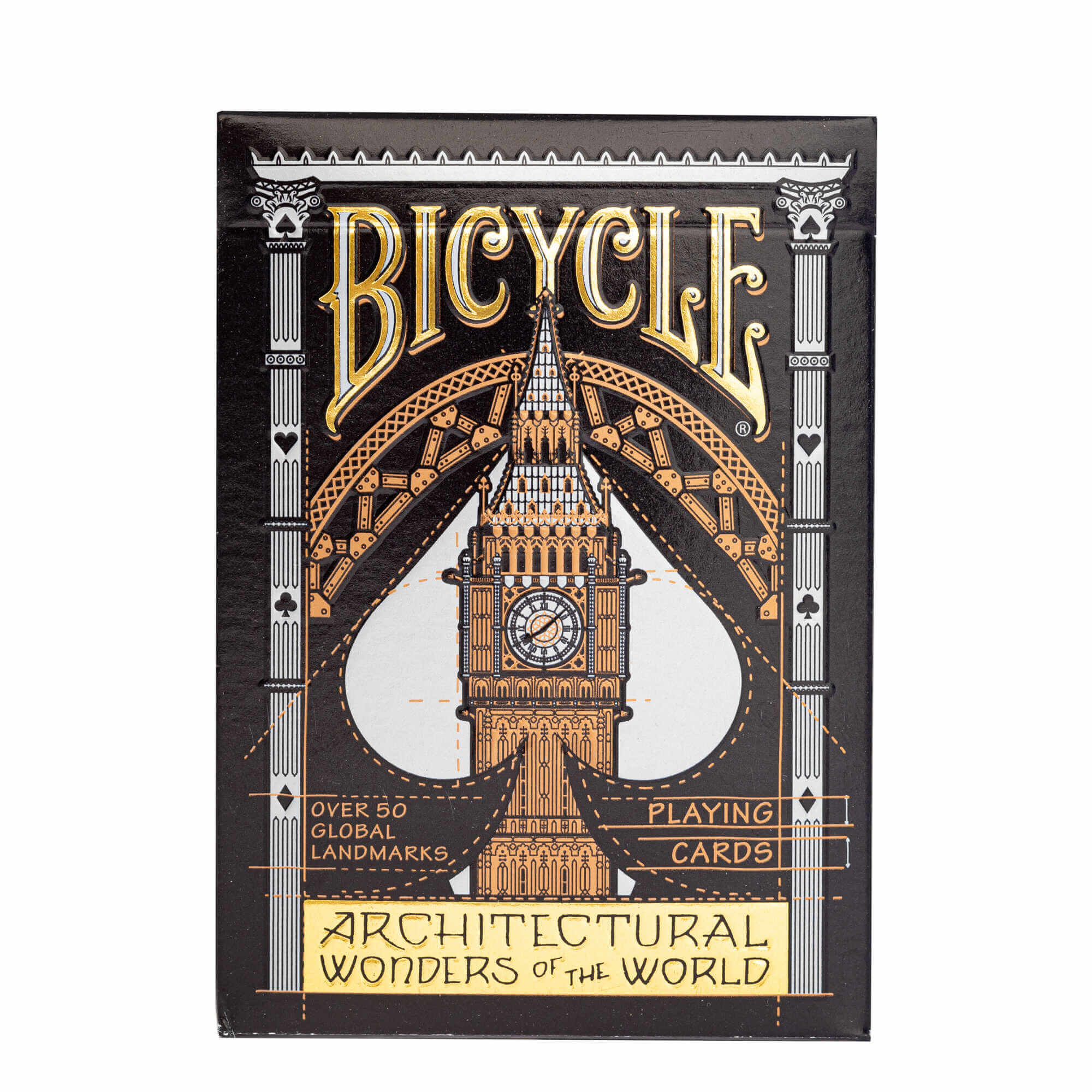 Naipes Bicycle Creatives - Architectual Wonders of the World