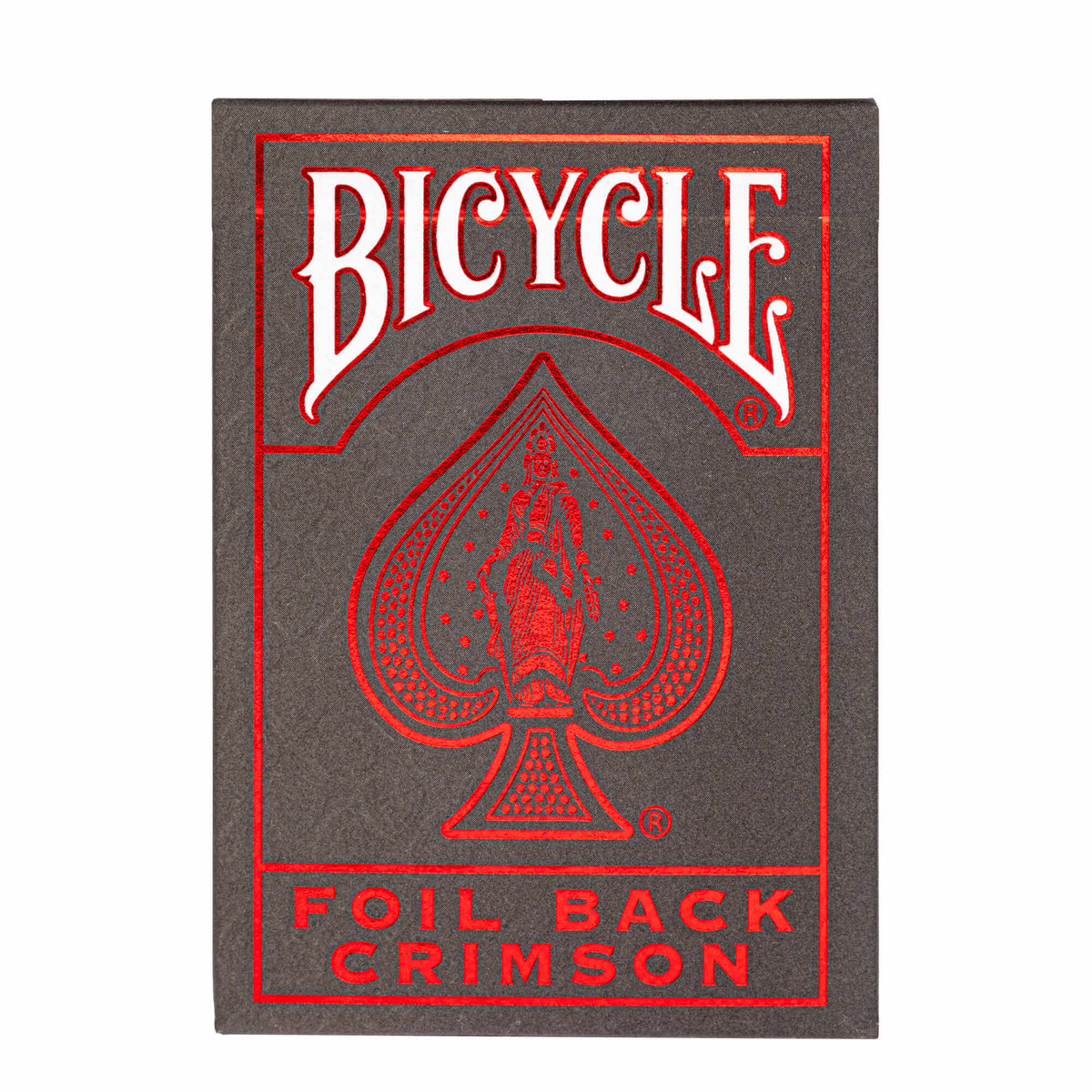 Naipes Bicycle Ultimates - MetalLuxe Crimson - Rojo