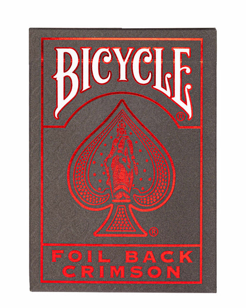 Naipes Bicycle Ultimates - MetalLuxe Crimson - Rojo