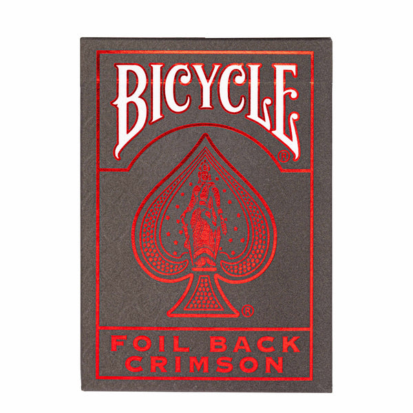 Naipes Bicycle Ultimates - MetalLuxe Crimson - Rojo