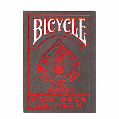 Naipes Bicycle Ultimates - MetalLuxe Crimson - Rojo