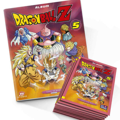 Pack Álbum + 25 sobres Dragon Ball Z 5 - Saga de Buu