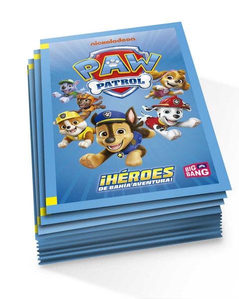 25 sobres Paw Patrol - Héroes de Bahía Aventura