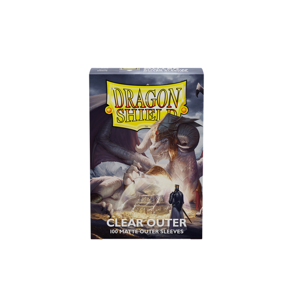 Dragon Shield Matte Outer Sleeves Clear