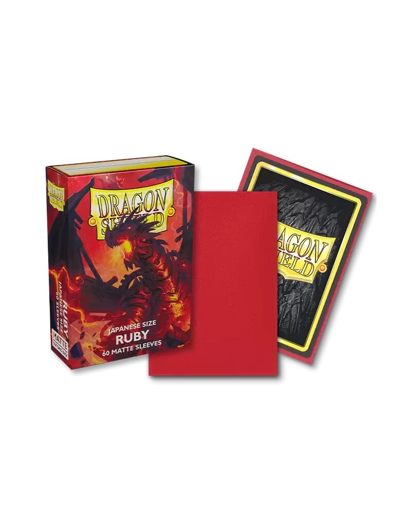 Dragon Shield Japanese Matte Ruby
