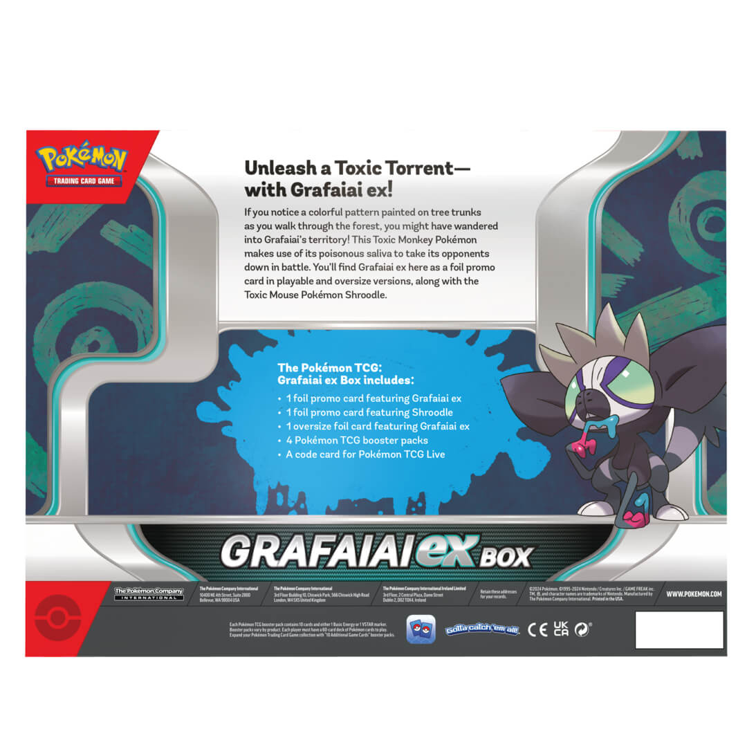 Pokémon - Grafaiai ex Box - Inglés