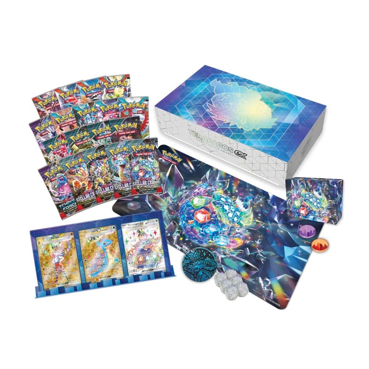 Pokémon - Terapagos Ultra Premium Collection - Español