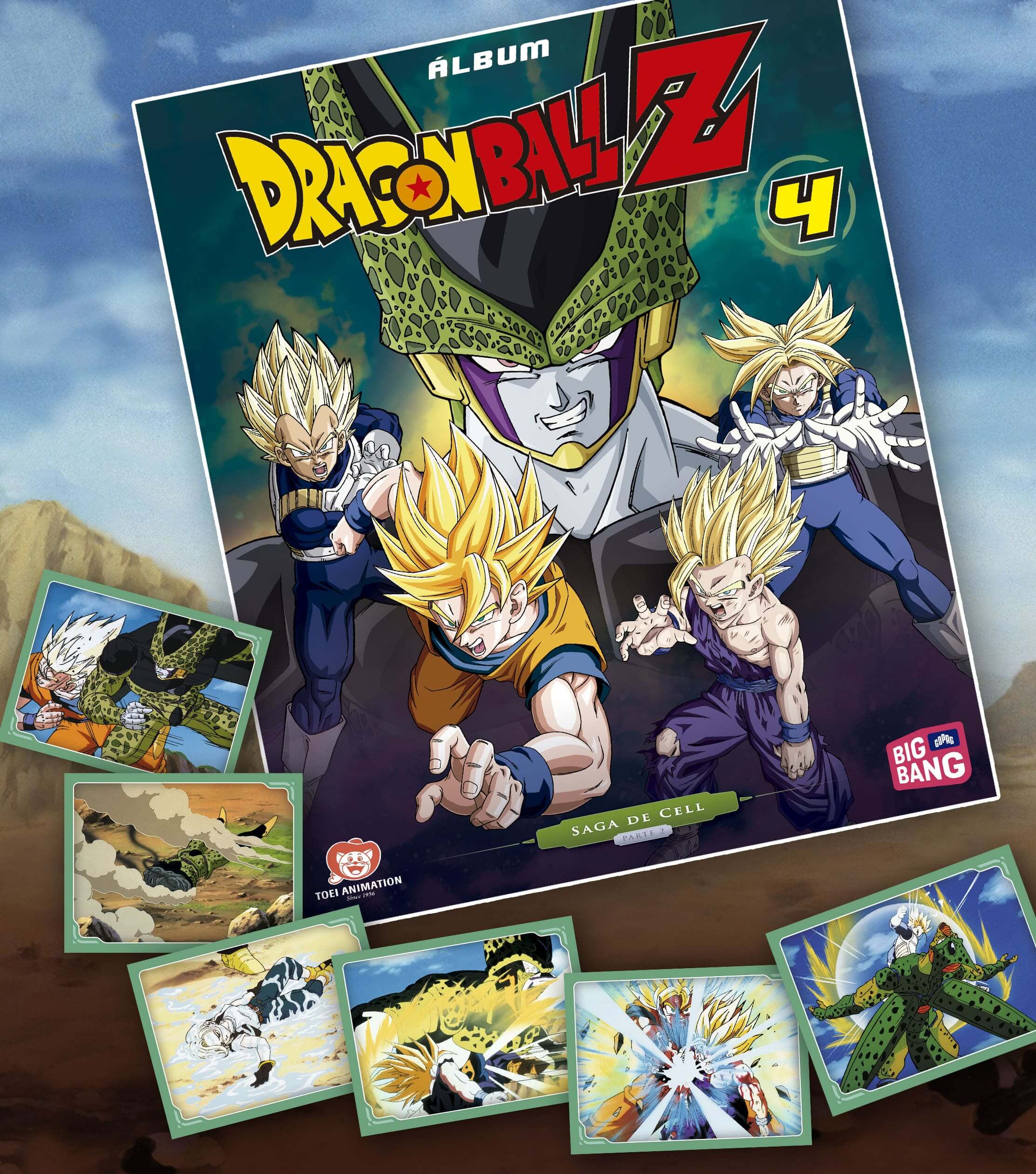 25 sobres Dragon Ball Z 4 - Saga de Cell Parte 2