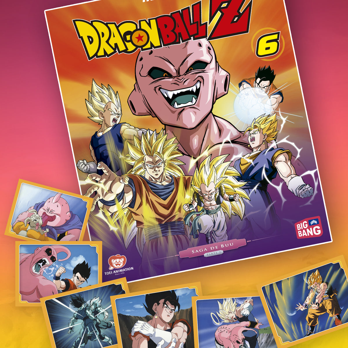 25 sobres Dragon Ball Z 6 - Saga de Buu Parte 2