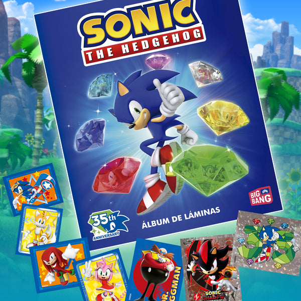 50 sobres Sonic "The Hedgehog" 35° Aniversario (2025)