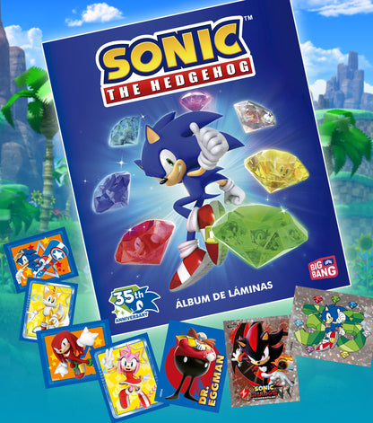 25 sobres Sonic "The Hedgehog" 35° Aniversario (2025)
