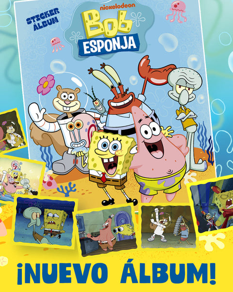 Álbum + 50 Sobres "BOB ESPONJA" 2026