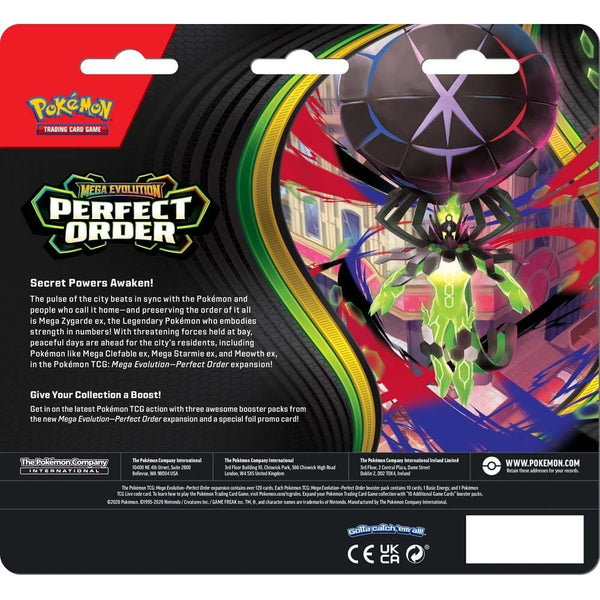 Perfect Order 3-Pack Blister reverso