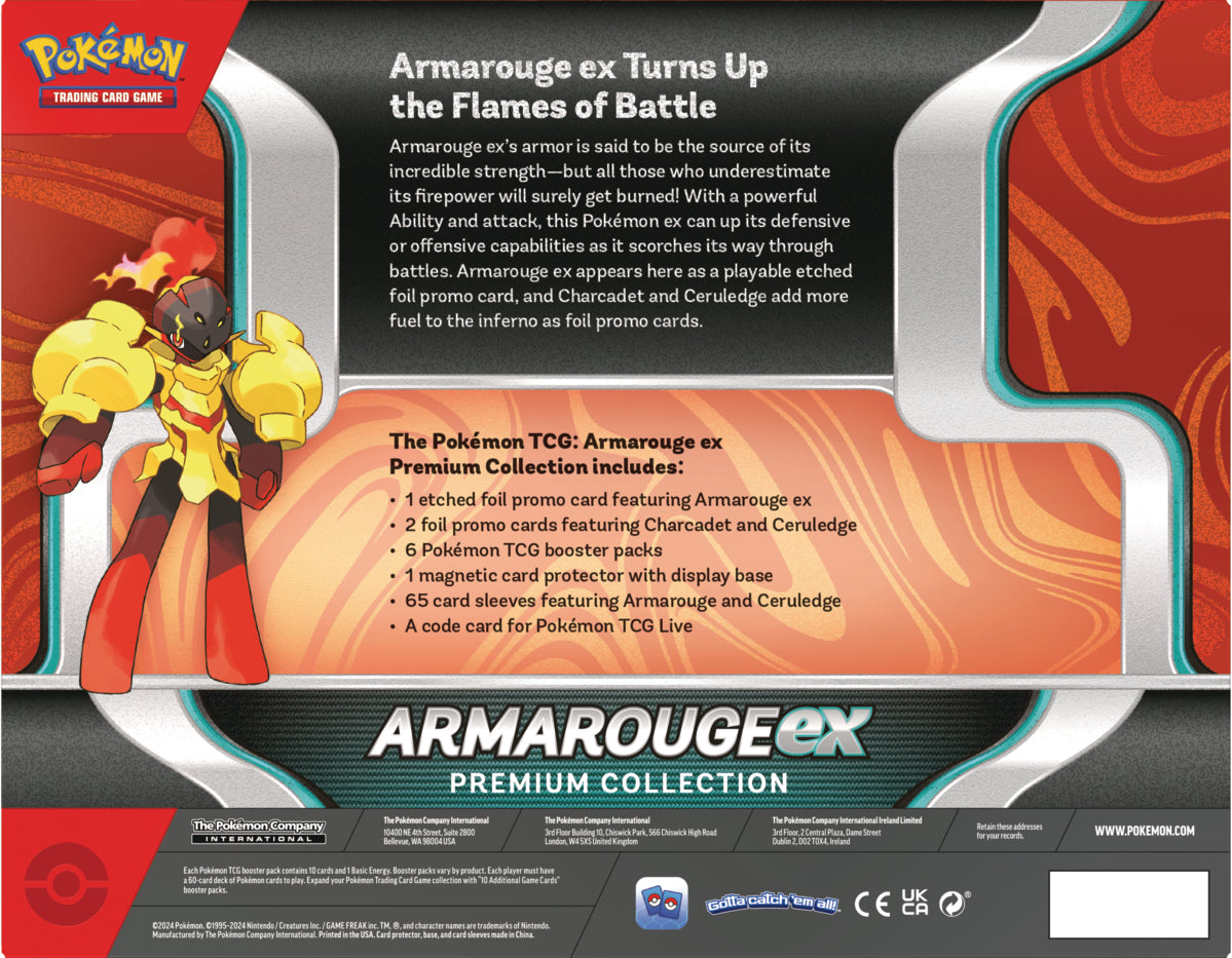 Pokémon - Armarouge ex Premium Collection - Inglés