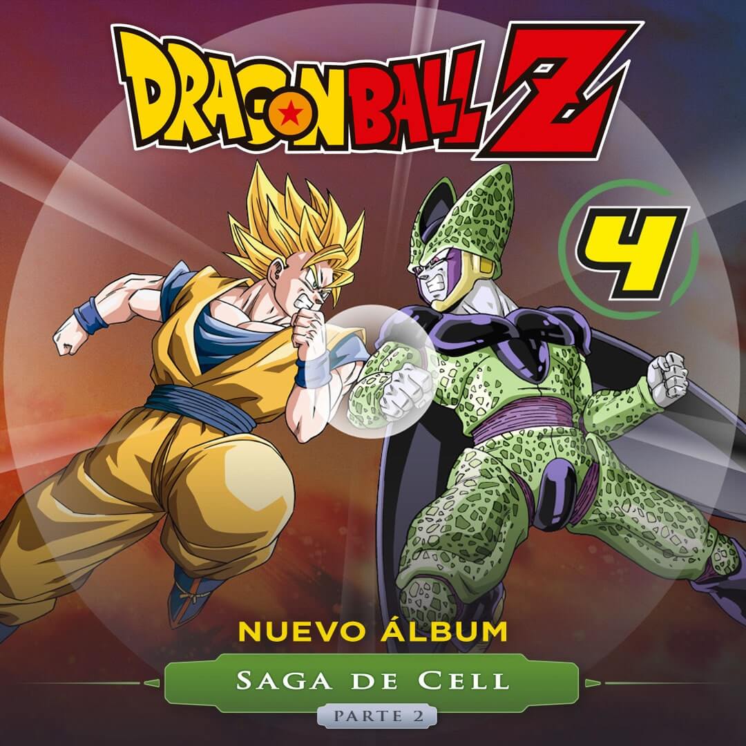 25 sobres Dragon Ball Z 4 - Saga de Cell Parte 2