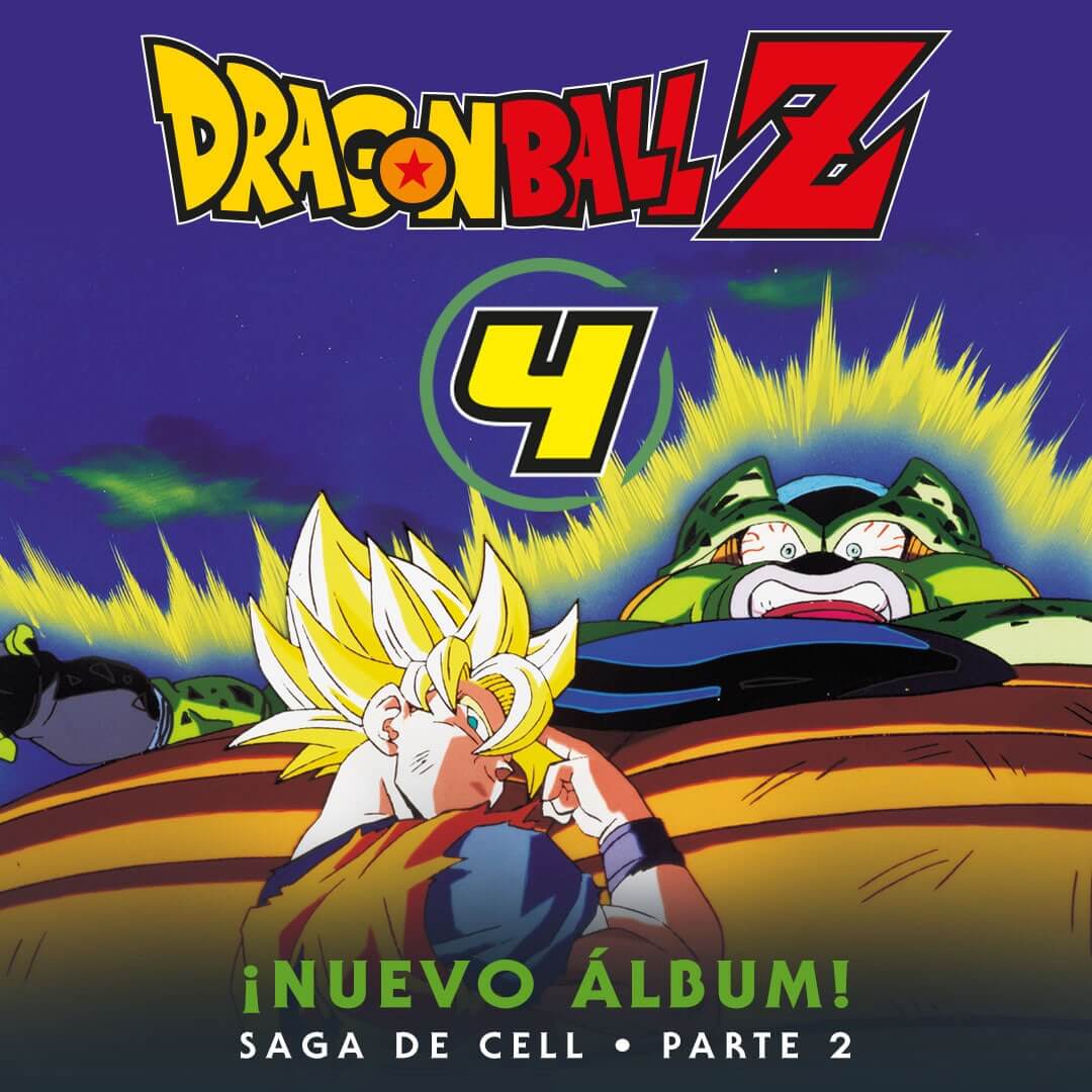 25 sobres Dragon Ball Z 4 - Saga de Cell Parte 2