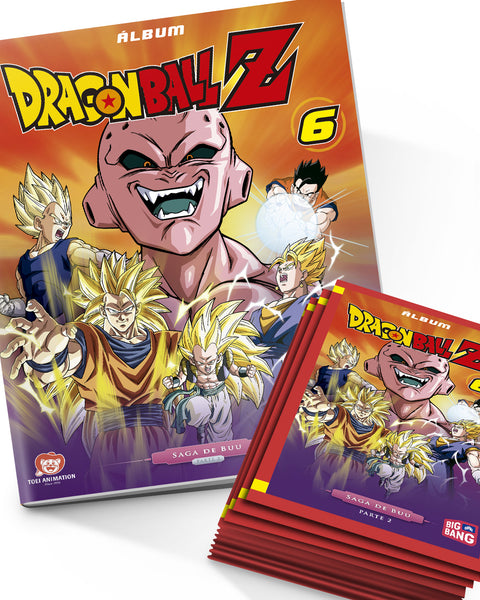 Álbum + 25 sobres Dragon Ball Z 6 - Saga de Buu Parte 2