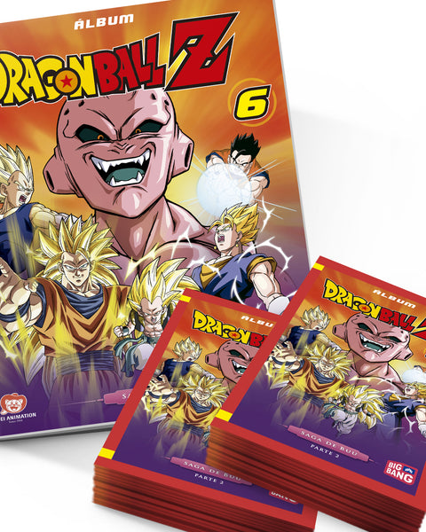 Álbum + 50 sobres Dragon Ball Z 6 - Saga de Buu Parte 2