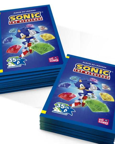 50 sobres Sonic "The Hedgehog" 35° Aniversario (2025)