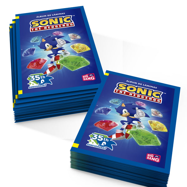 50 sobres Sonic "The Hedgehog" 35° Aniversario (2025)