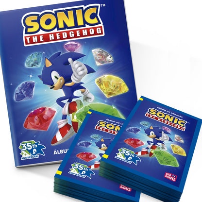 Álbum+50 sobres Sonic "The Hedgehog" 35° Aniversario (2025)