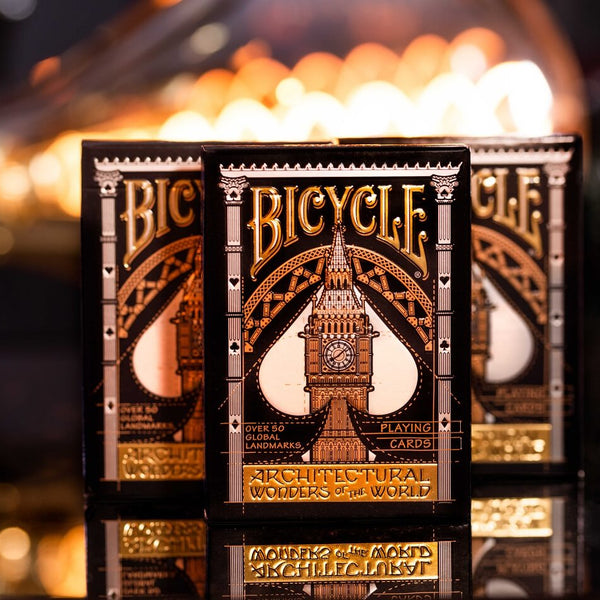 Naipes Bicycle Creatives - Architectual Wonders of the World