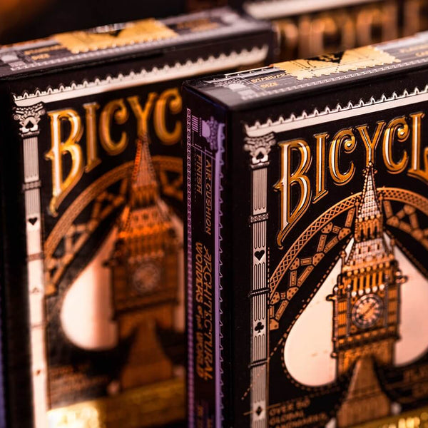 Naipes Bicycle Creatives - Architectual Wonders of the World