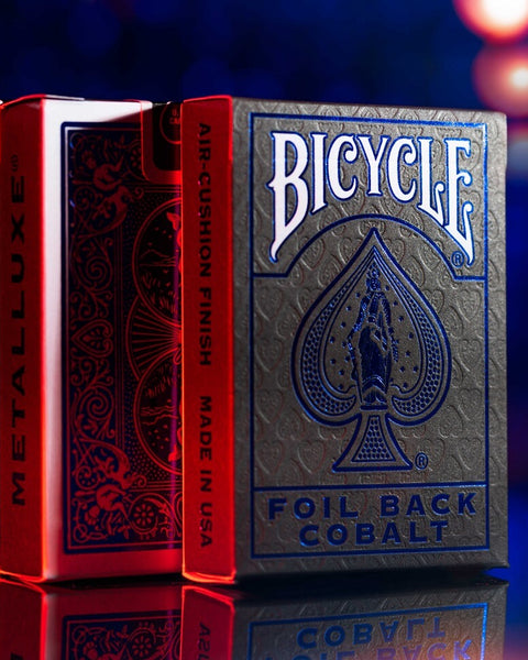 Naipes Bicycle Ultimates - MetalLuxe Cobalt - Azul