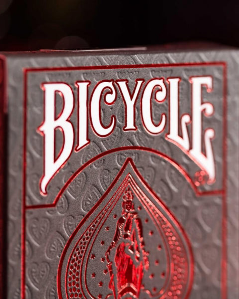 Naipes Bicycle Ultimates - MetalLuxe Crimson - Rojo