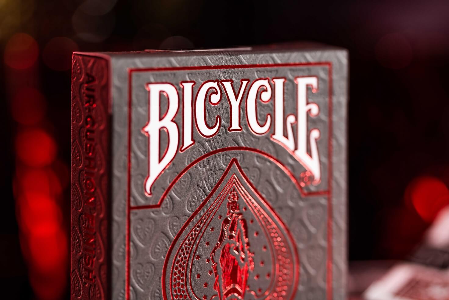 Naipes Bicycle Ultimates - MetalLuxe Crimson - Rojo