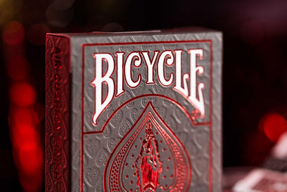 Naipes Bicycle Ultimates - MetalLuxe Crimson - Rojo