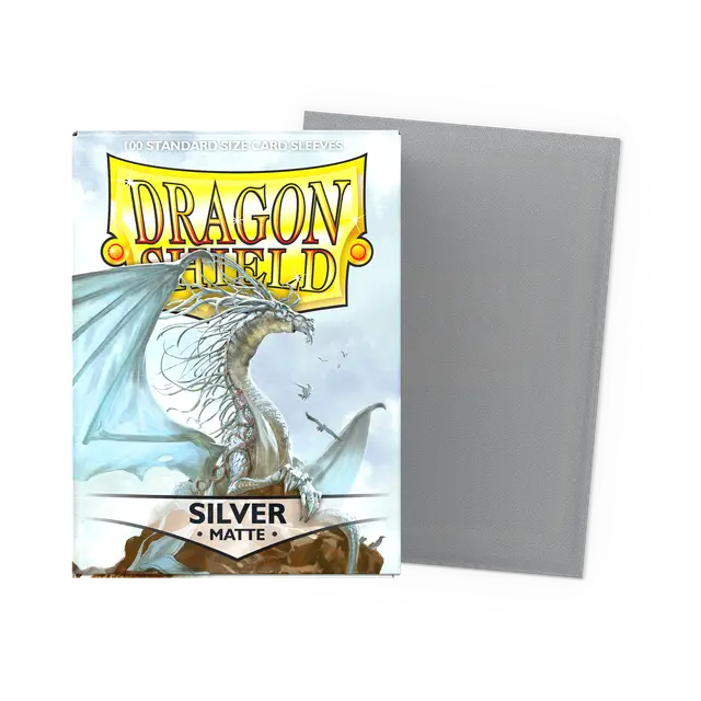 Dragon Shield Matte Silver