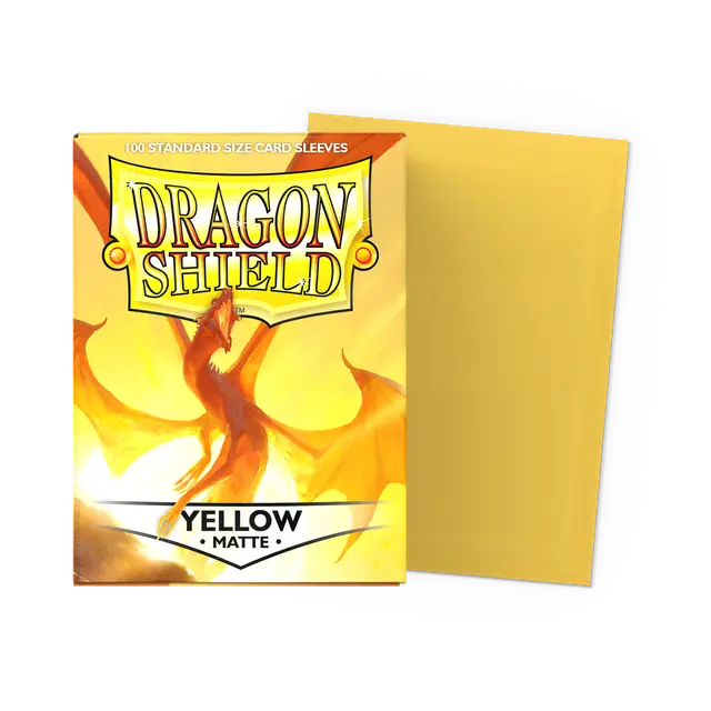 Dragon Shield Matte Yellow