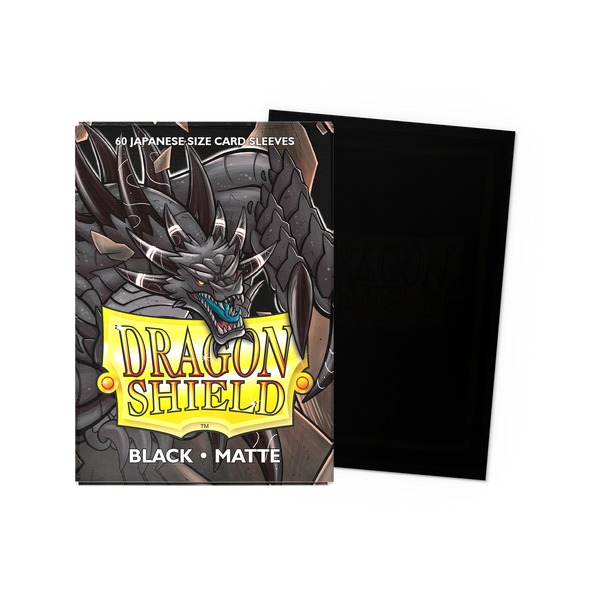 Dragon Shield Matte Black Japonés – caja