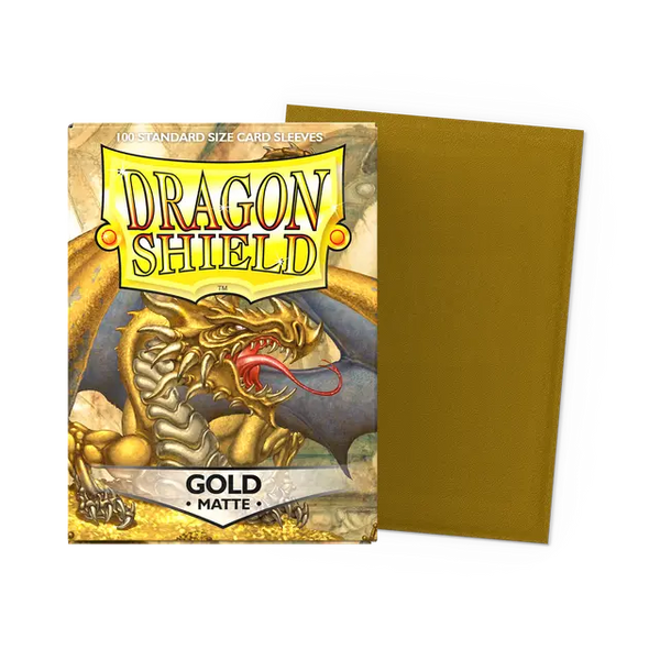 Dragon Shield Matte Gold