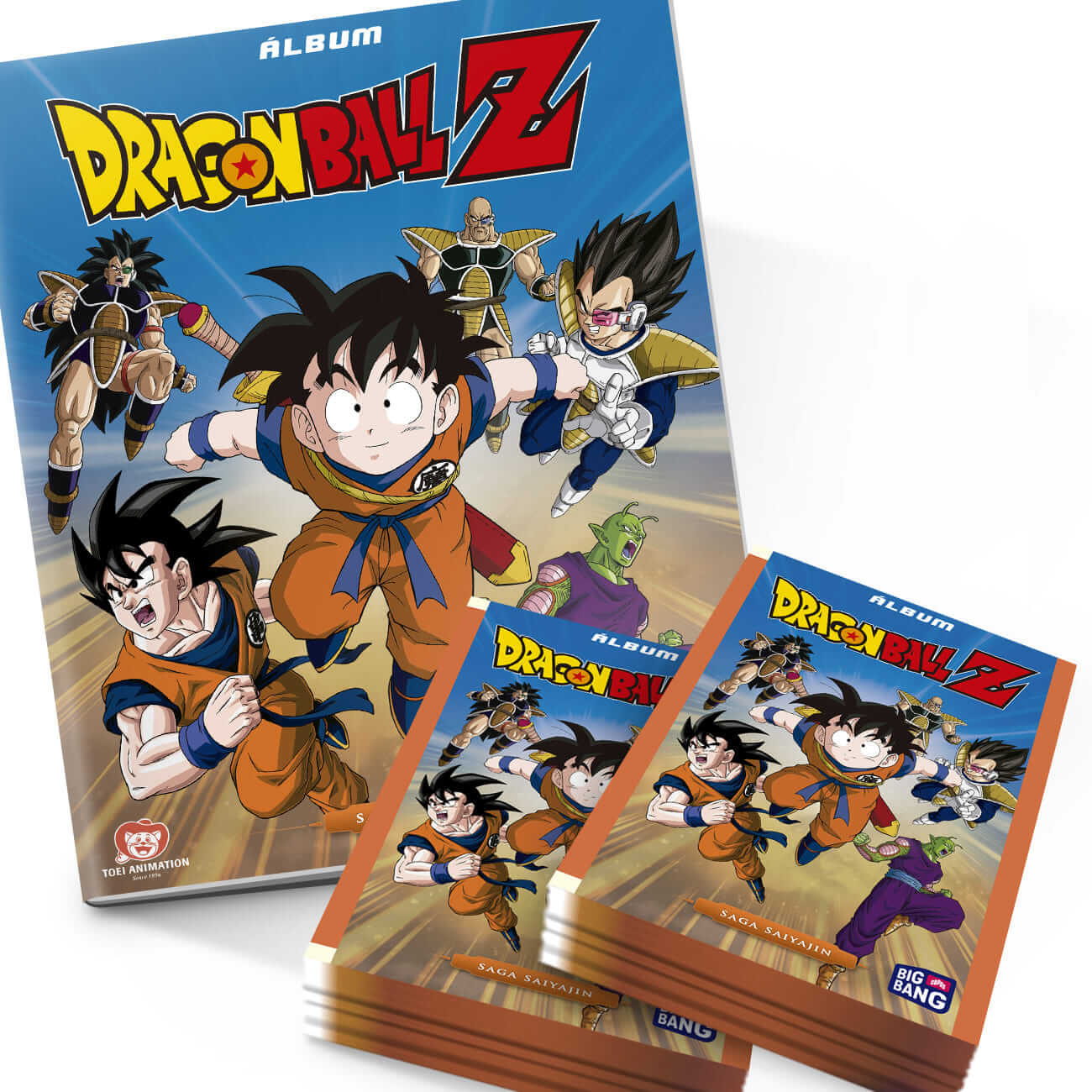 Álbum DBZ - Saga Saiyajin COLECCIÓN COMPLETA