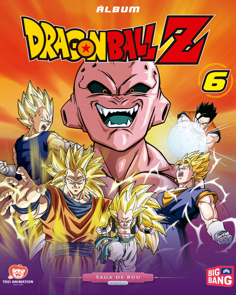 TAPA DURA álbum Dragon Ball Z 6 - Saga de Buu Parte 2