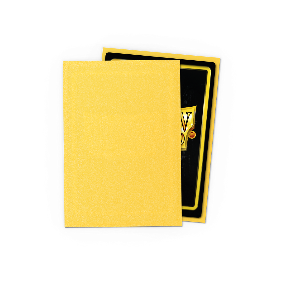 Dragon Shield Matte Yellow – detalle
