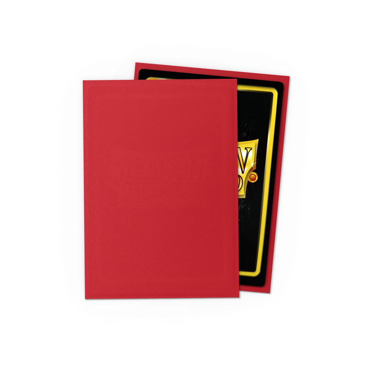 Dragon Shield Matte Ruby – detalle